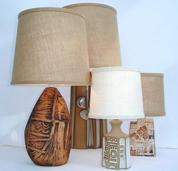 lamp bases with shades